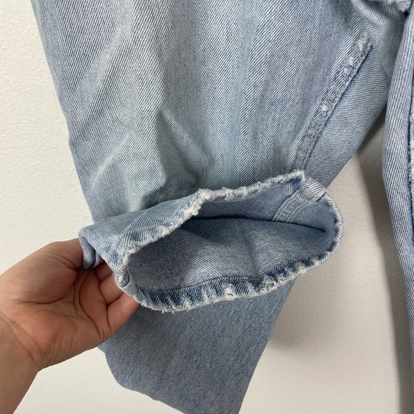 Vintage Riders by Lee Woman's Sz 14‎ Petite Light Wash High Waisted 80s 90s - Picture 5 of 10